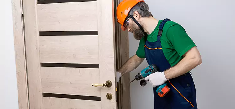 Replace Internal Door Handle with Lock McKinney